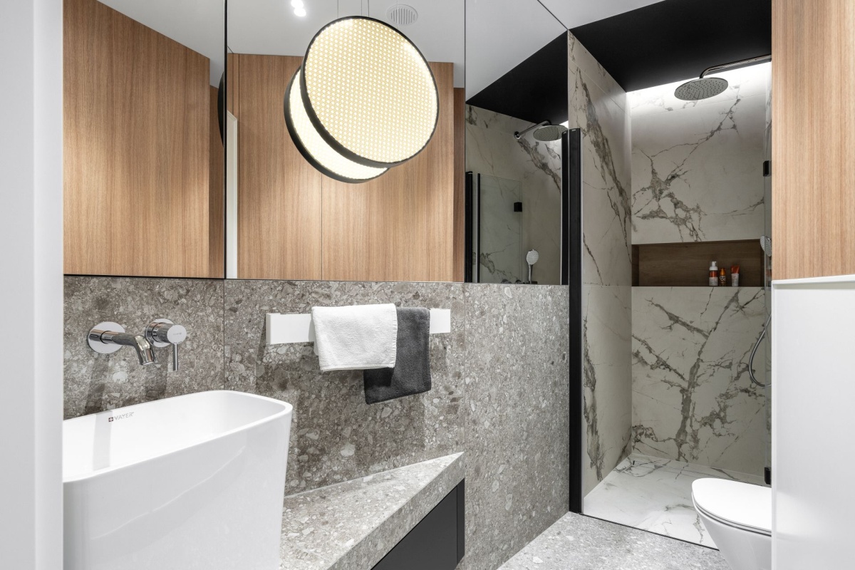 dwie lazienki sopot mieszkanie