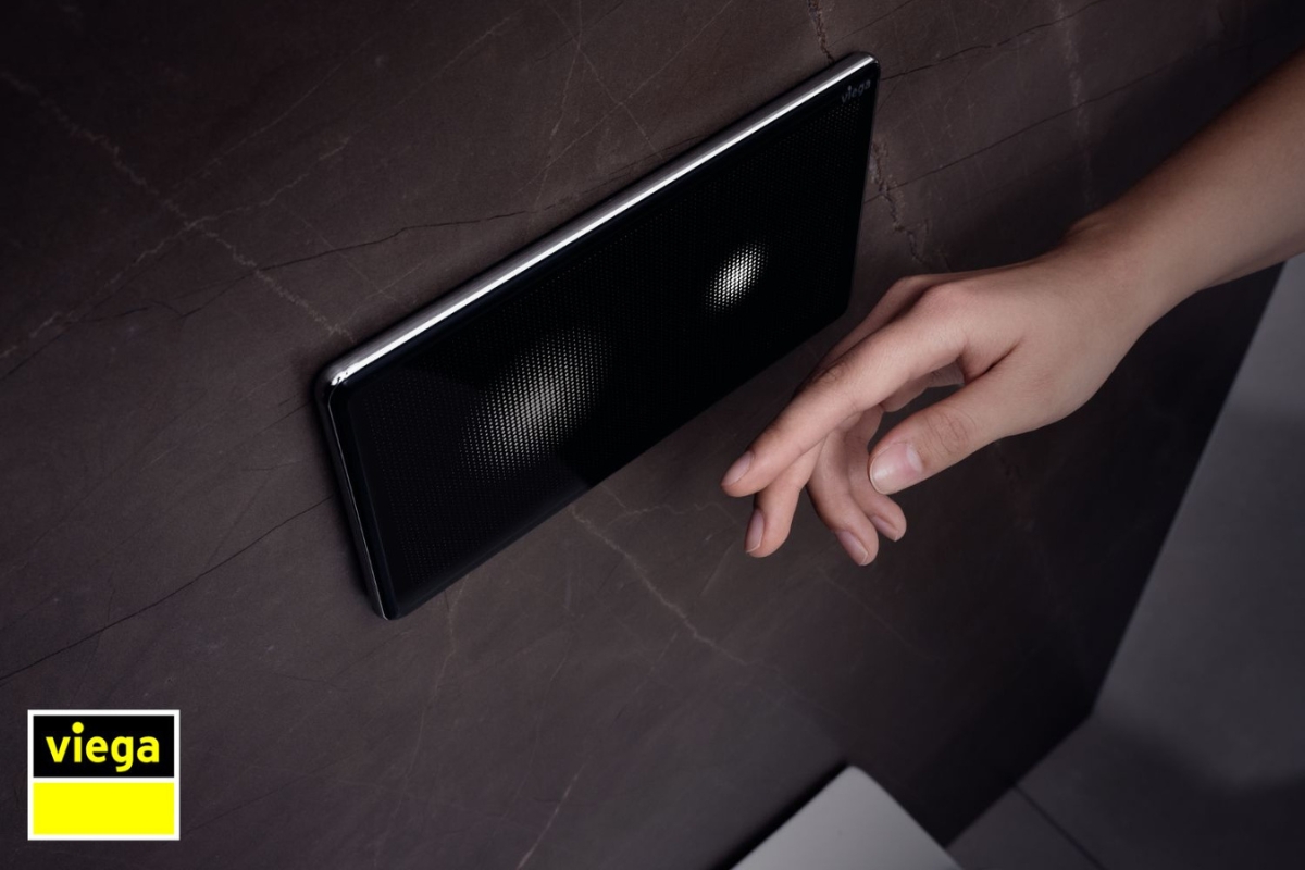 łazienka szaro bordowa