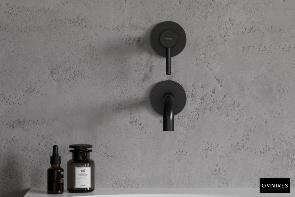 OMNIRES Y Bateria umywalkowa czarna