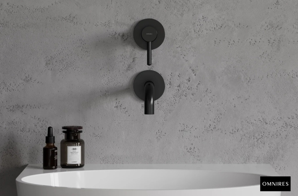 OMNIRES Y Bateria umywalkowa czarna