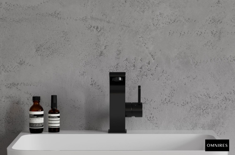 OMNIRES DARLING Bateria umywalkowa czarna