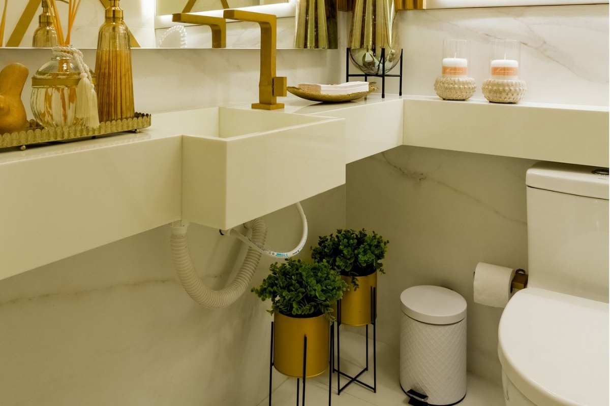 Łazienka 3m2 projekty dekoportal.pl