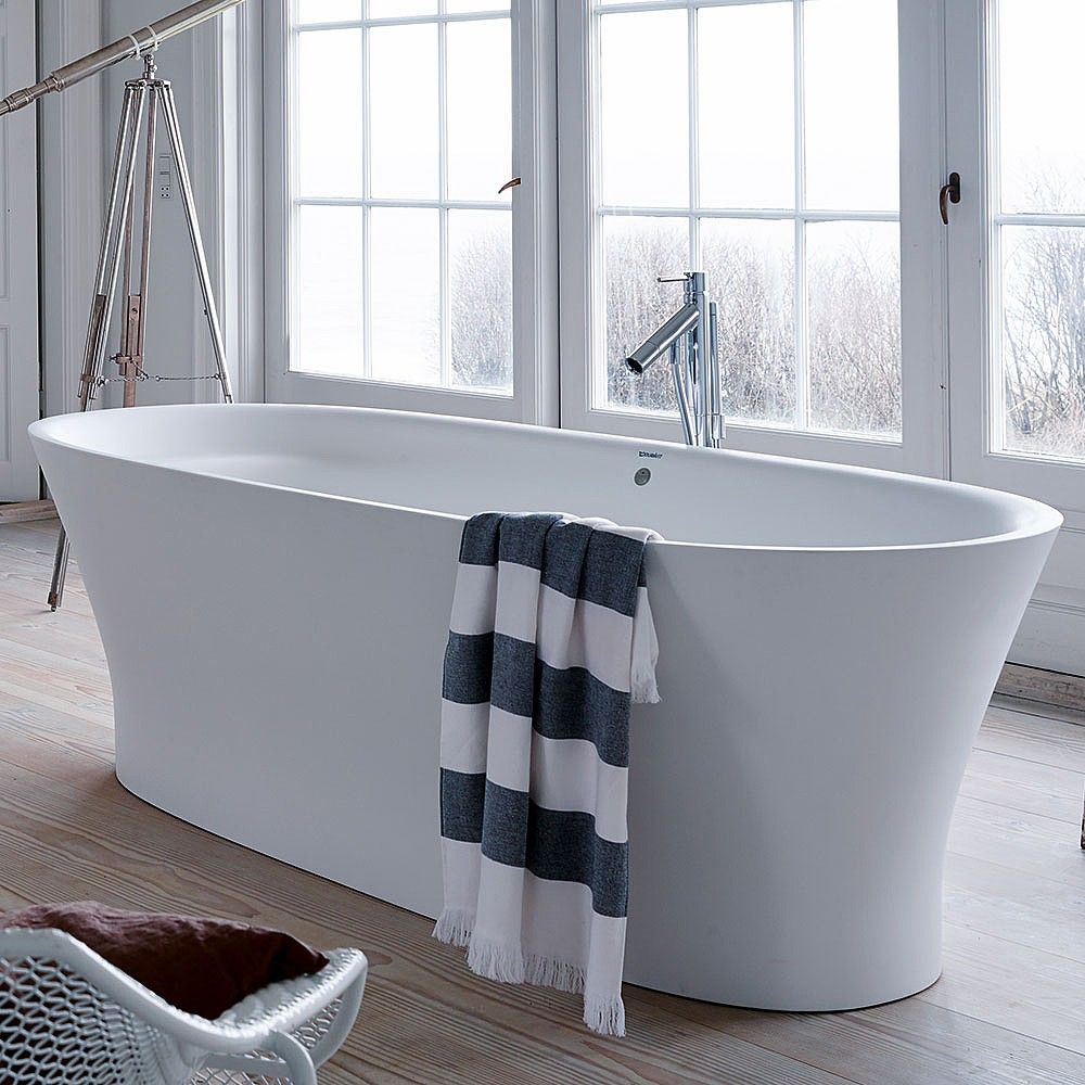 duravit cape cod wanny, ceramika duravit, wanna akrylowa owalna