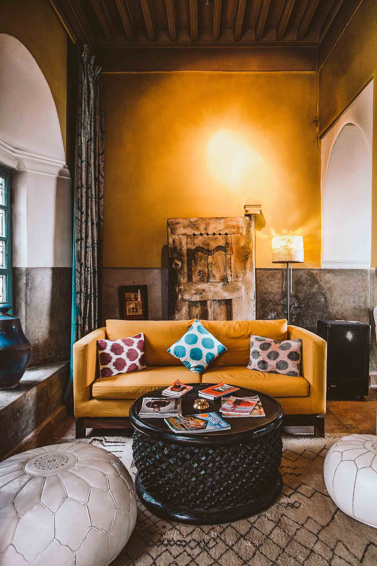 styl marokański, marokańskie dodatki do salonu, mieszkanie w stylu marokańskim