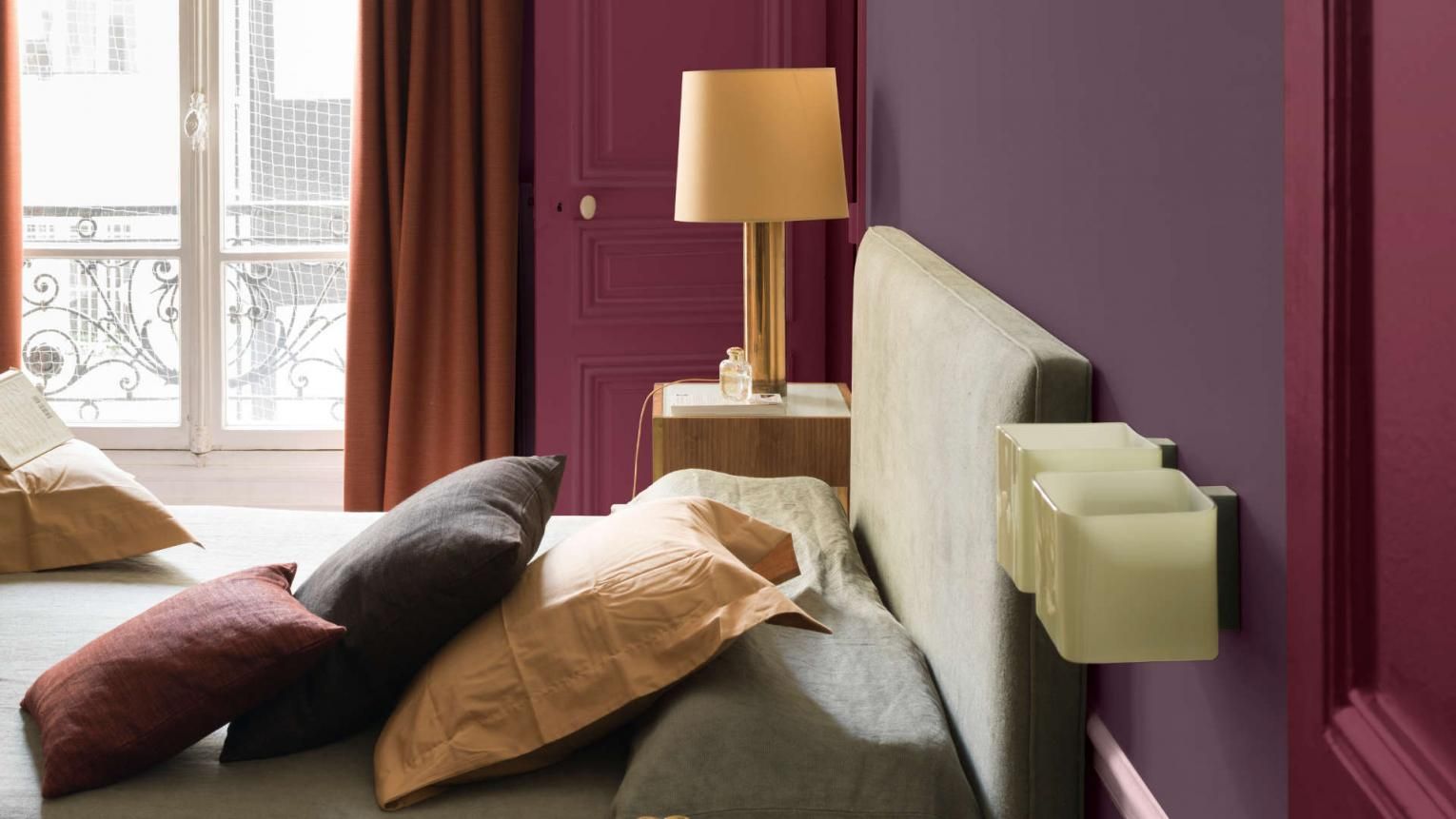 fioletowa sypialnia dulux 13 pomyslow sypialnia kolory aranzacje inspiracje zdjecia dekoportal