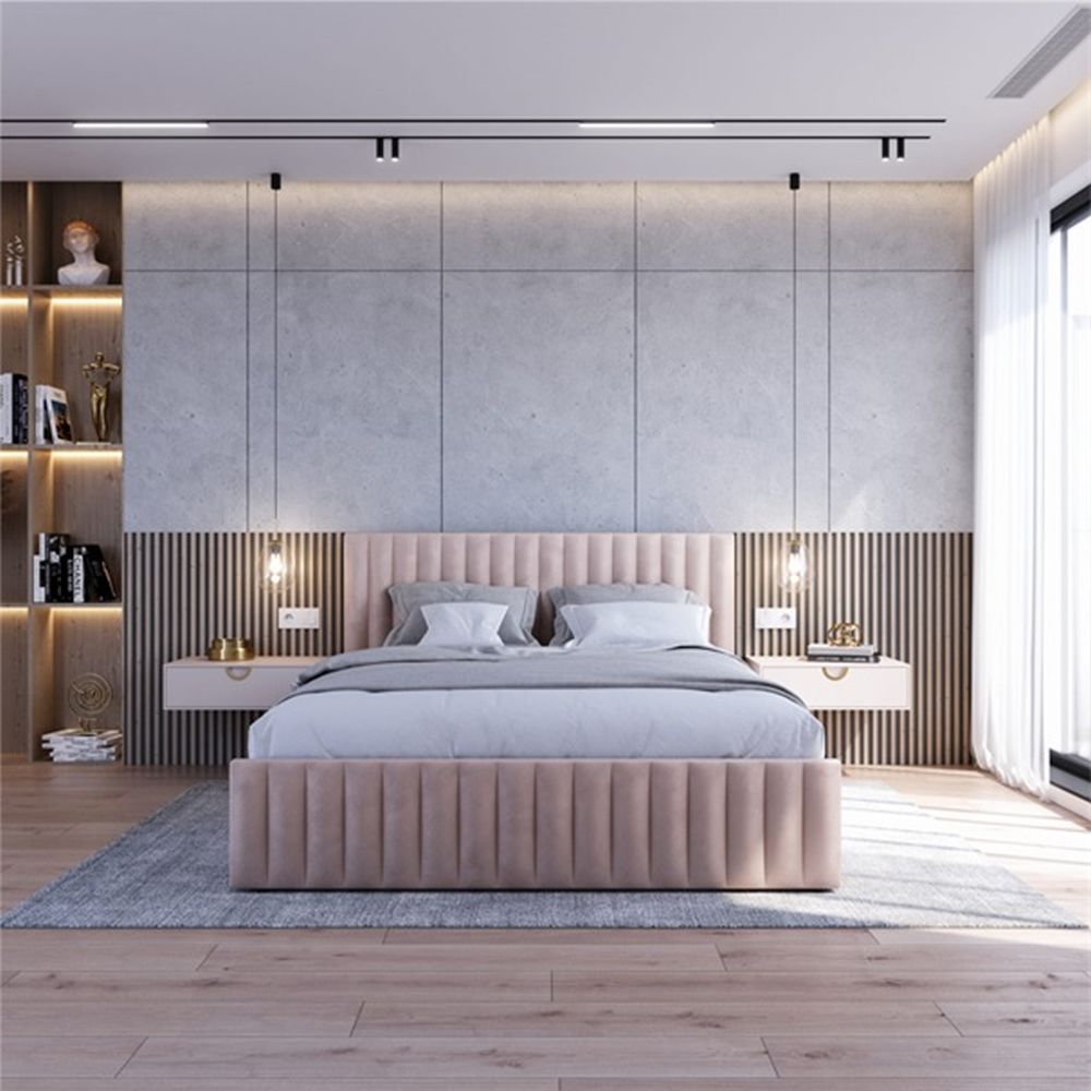 nowoczesna sypialnia 