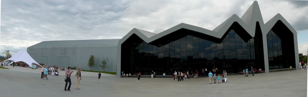 riverside museum glasgow, zaha hadid projekt glasgow, architektury zaha hadid