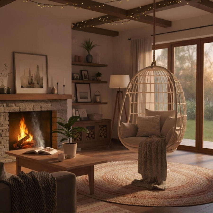 Nowoczesna oaza relaksu - pomysł na kącik, do kt&oacute;rego chce się wracać